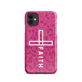 Pink Faith Christian Phone Case for iPhone®